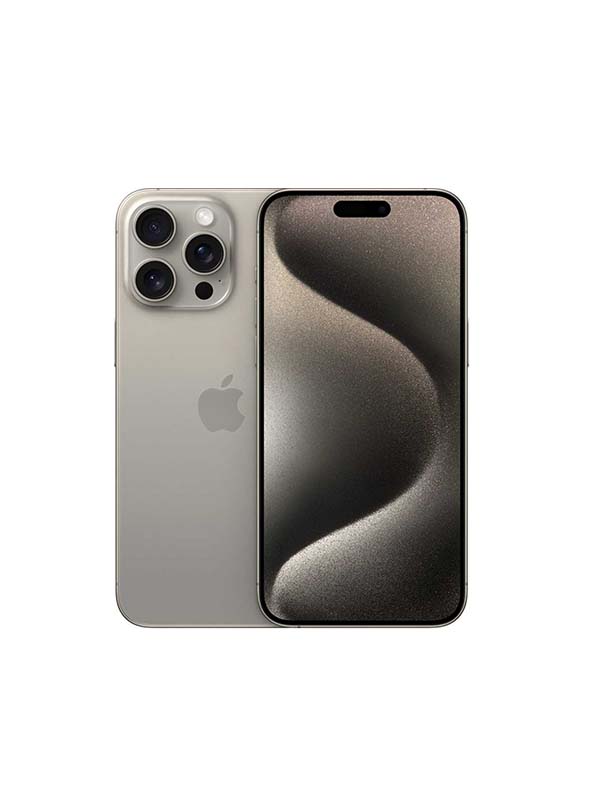 Apple iPhone 15 Pro, 512GB, Natural Titanium